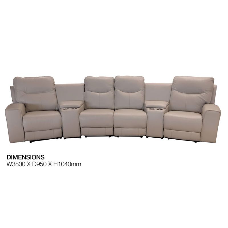 Abbie Home Theatre Lounge Suite