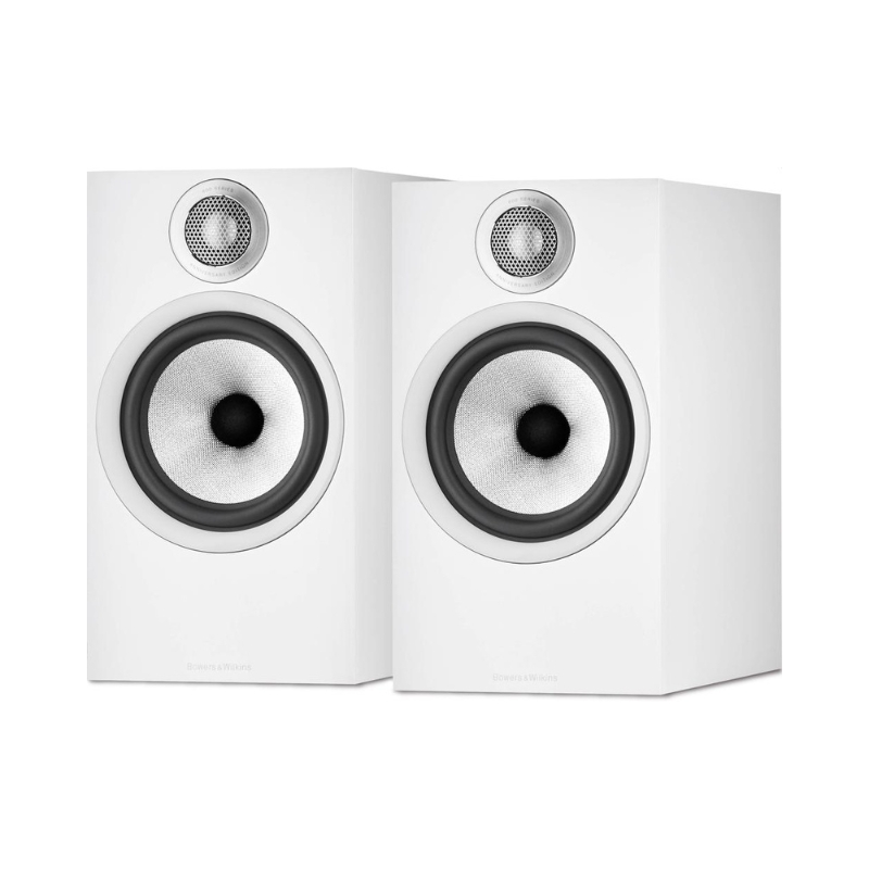 Bowers and Wilkins 606 S2 Anniversary Edition Standmount Loudspeaker (Pair) (White)