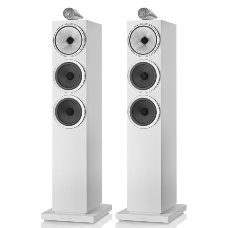 Bowers & Wilkins 703 S3 Floorstanding Speaker (Satin White)