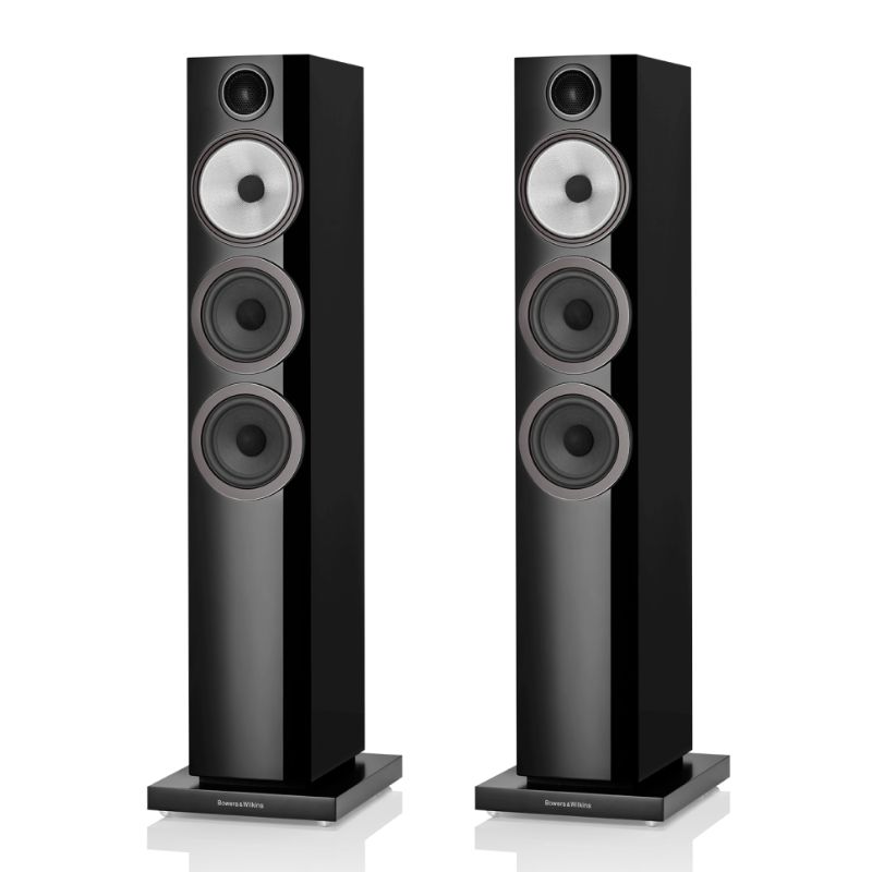 Bowers & Wilkins 704 S3 Floorstanding Speaker (Gloss Black)