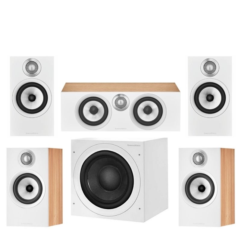 Bowers and Wilkins 606 S2 5.1 Home Theatre System (White