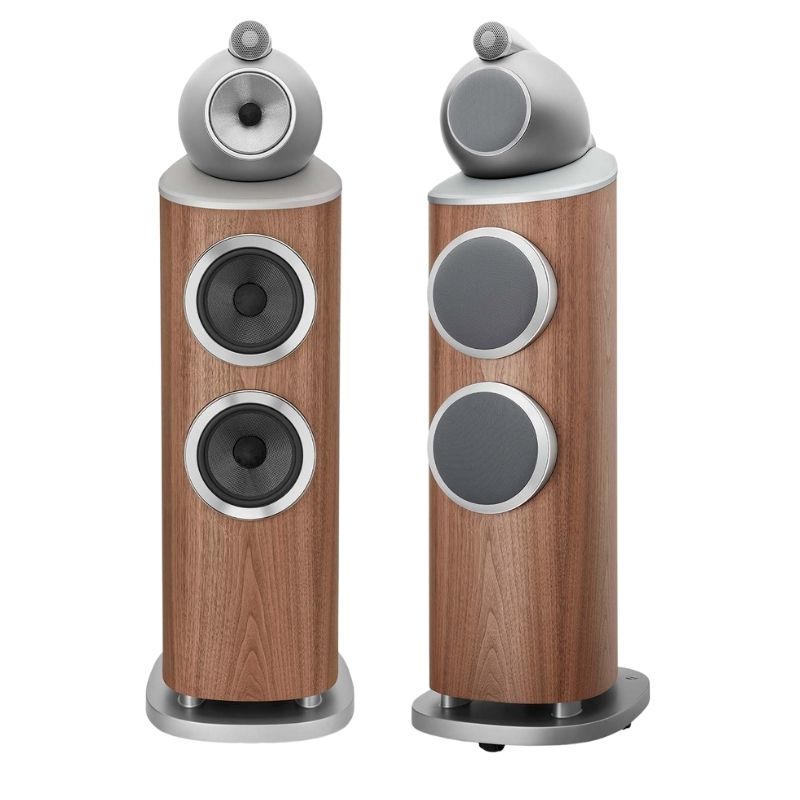 Bowers and Wilkins 803 D4 Floorstanding Speaker Satin Walnut