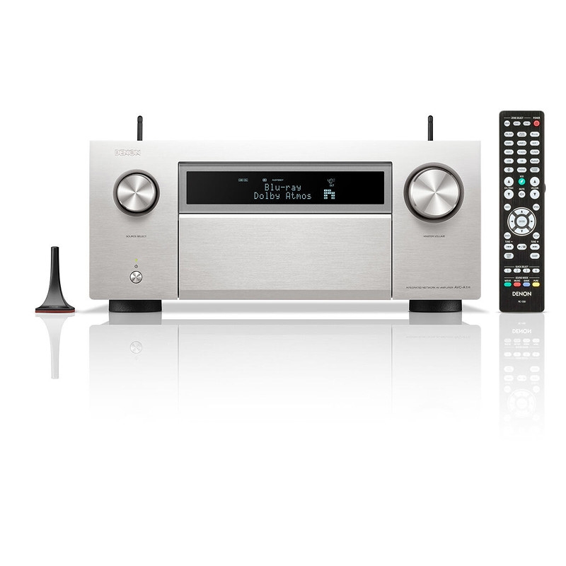 Denon AVC-A1H 15.4 Channel AV Amplifier (Silver) - Image 4