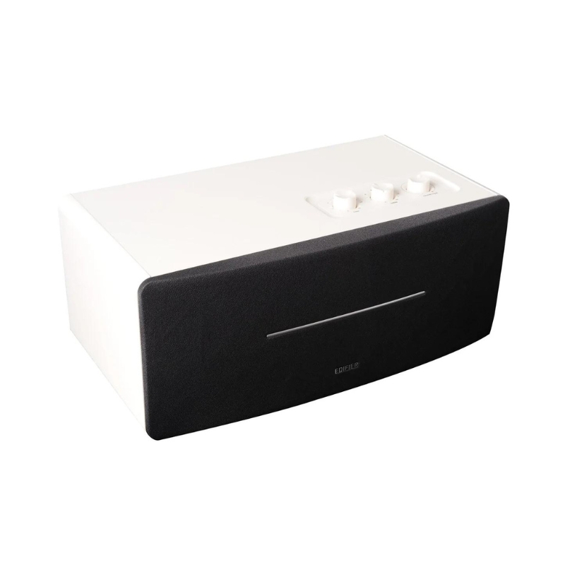 Edifier D12 Integrated Desktop Stereo Speaker (White)