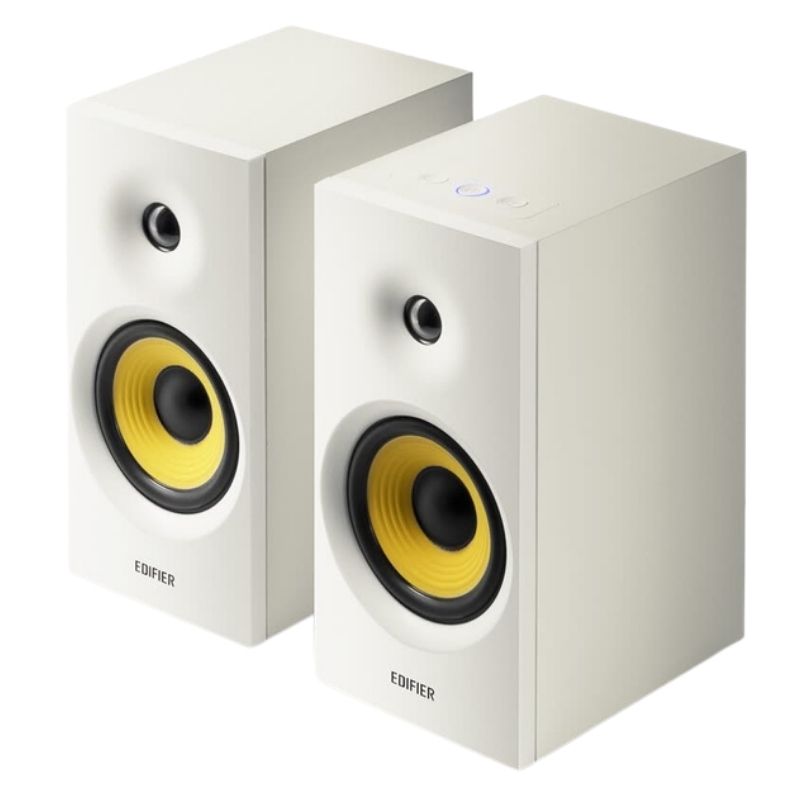 Edifier R1080BT Active Bookshelf/Multimedia Speaker (White)
