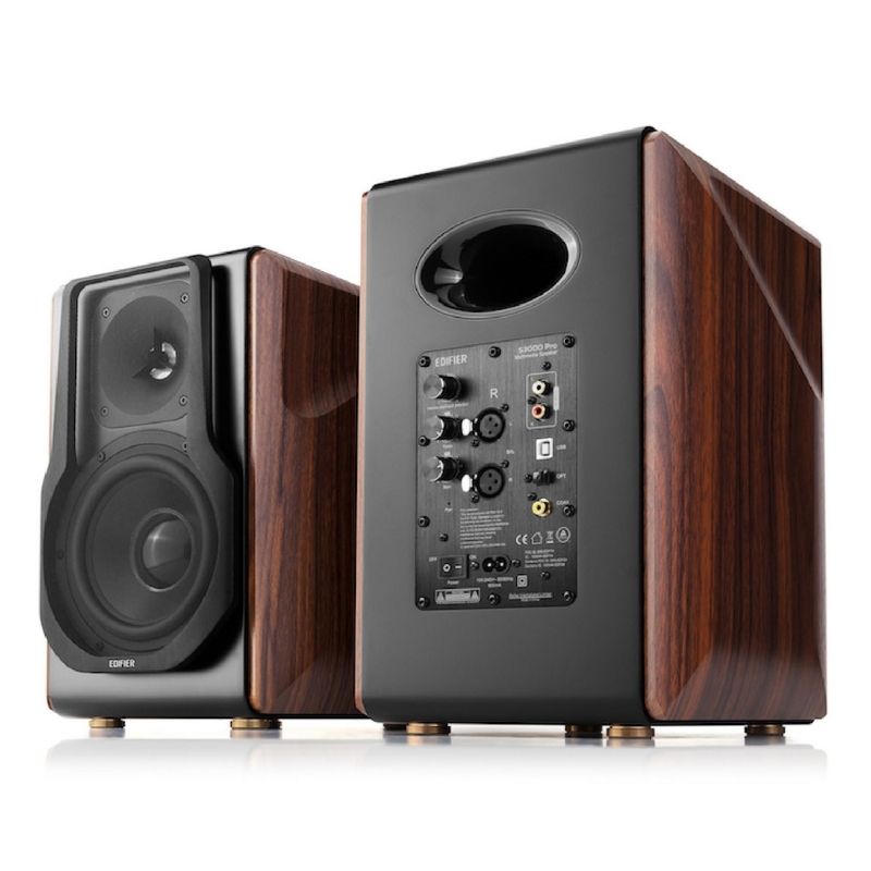 Edifier S3000PRO Hi-Res Wireless Active Bookshelf Speaker