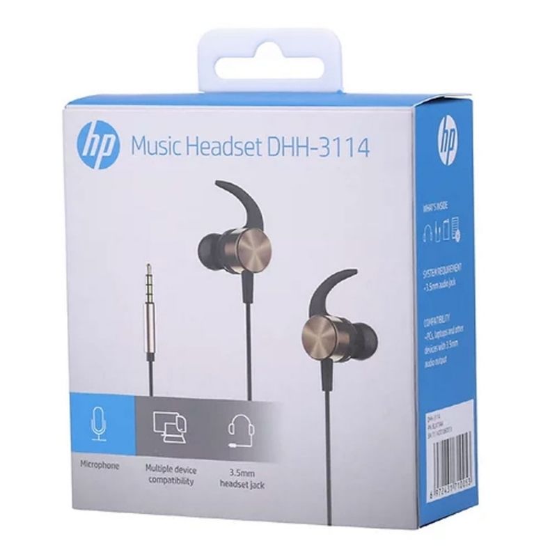 HP HPAC DHH 3114 Earphones Box View