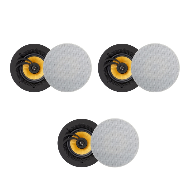 Lithe Audio Bluetooth 5 Wireless 6.5" Ceiling Speaker (3 Active And 3 Passives)