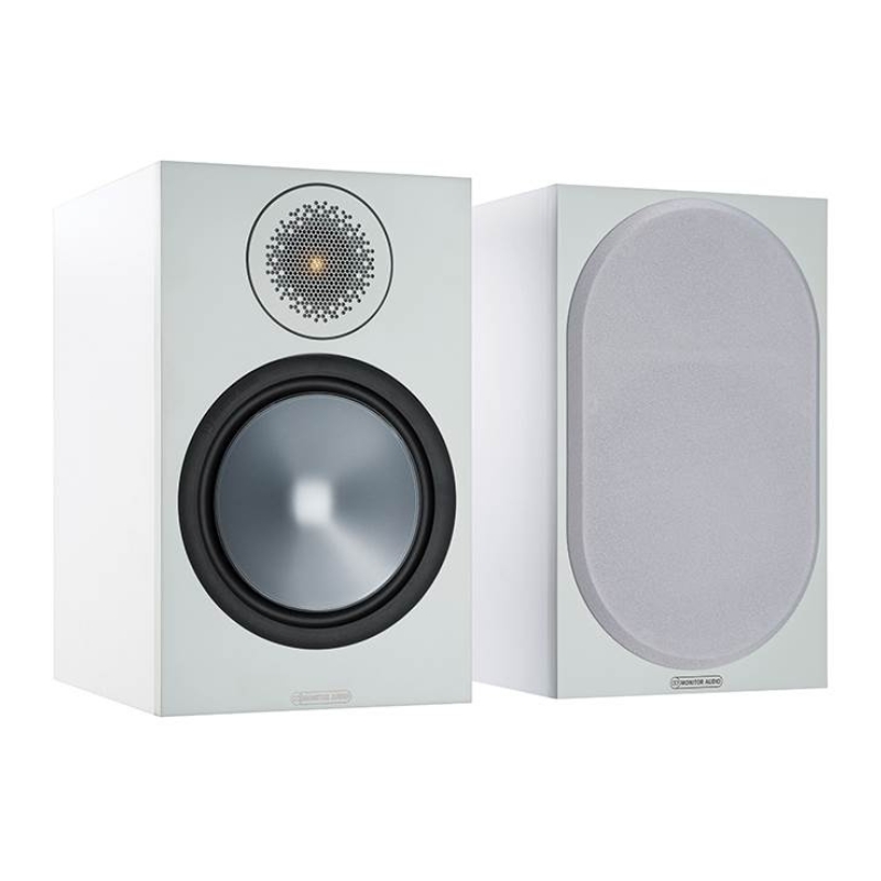 Monitor Audio Bronze 100 Bookshelf Speakers 6G Pair (White)