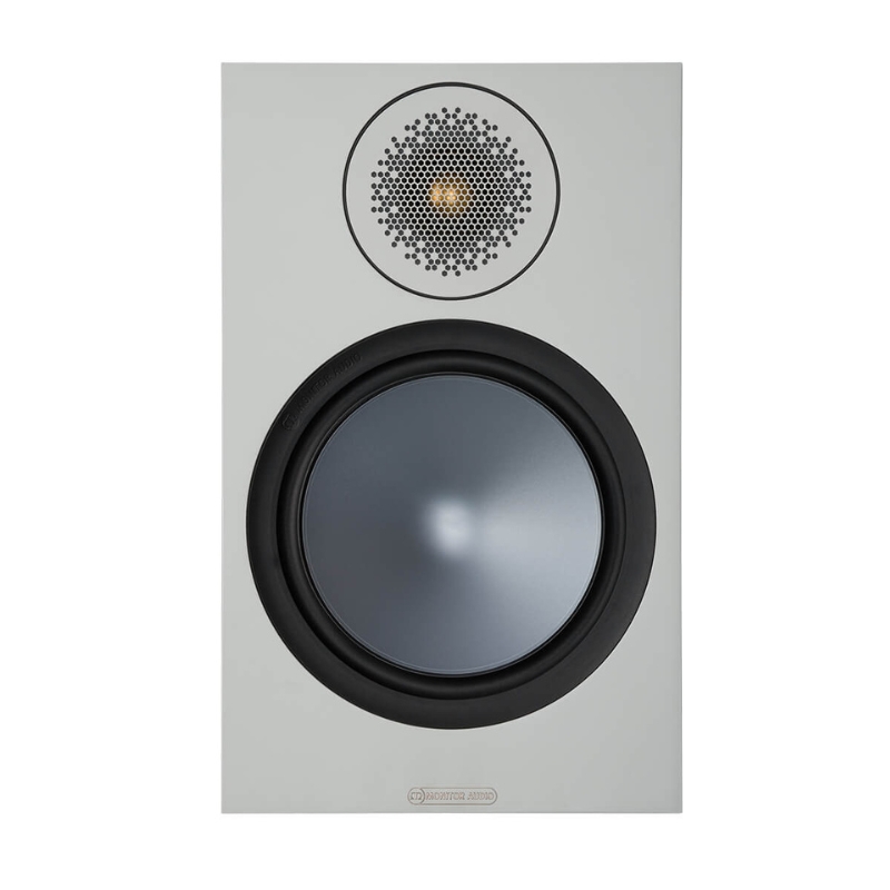 Monitor Audio Bronze 100 Bookshelf Speakers 6G Pair (White) - Image 2