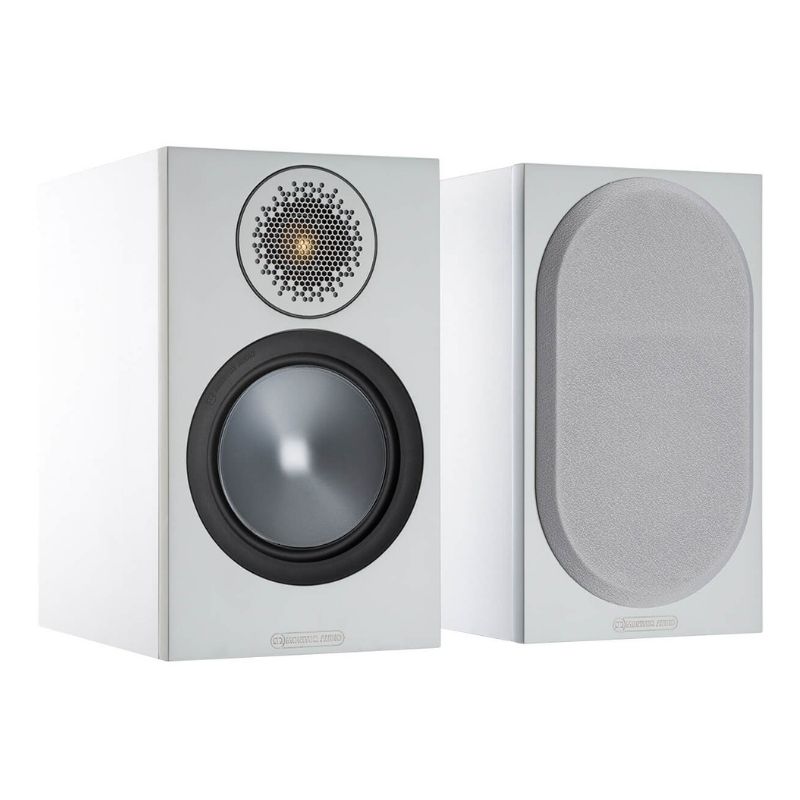 Monitor Audio Bronze 50 Bookshelf Speakers 6G Pair (White)