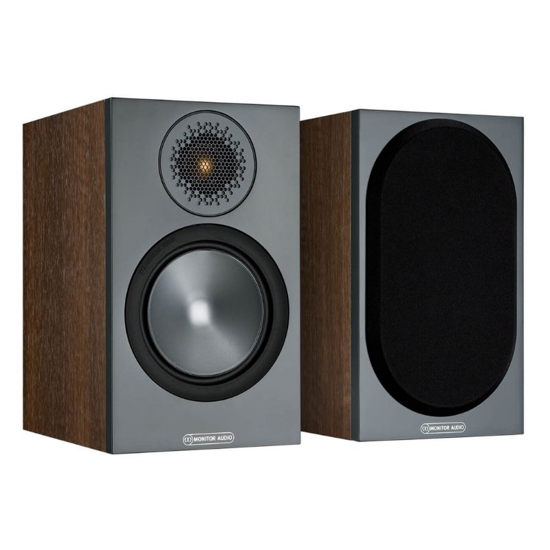 Monitor Audio Bronze 50 Bookshelf Speaker Walnut