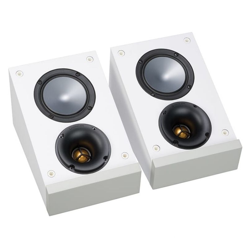 Monitor Audio Bronze AMS Dolby Atmos Speaker Pair (White)