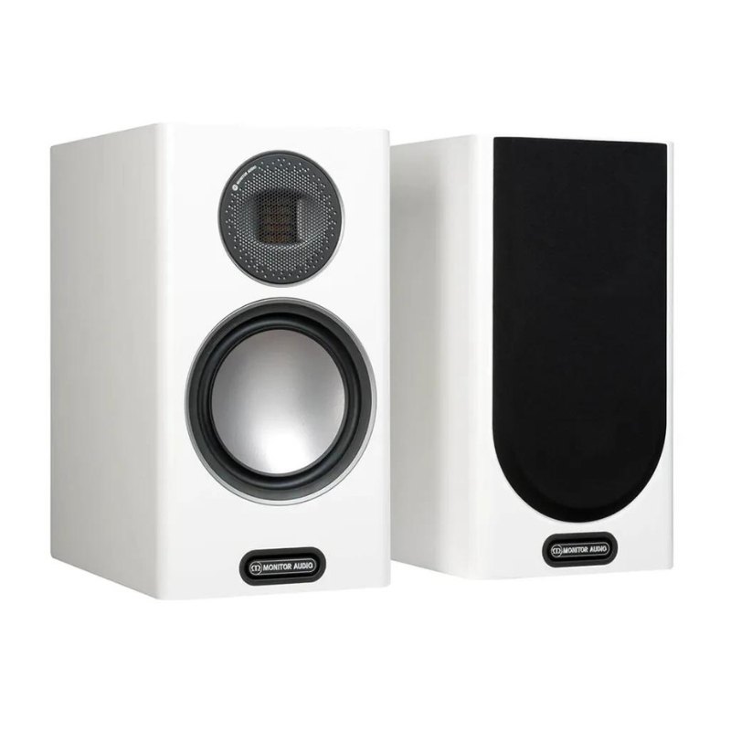 Monitor Audio Gold 100 Bookshelf Speakers (White)