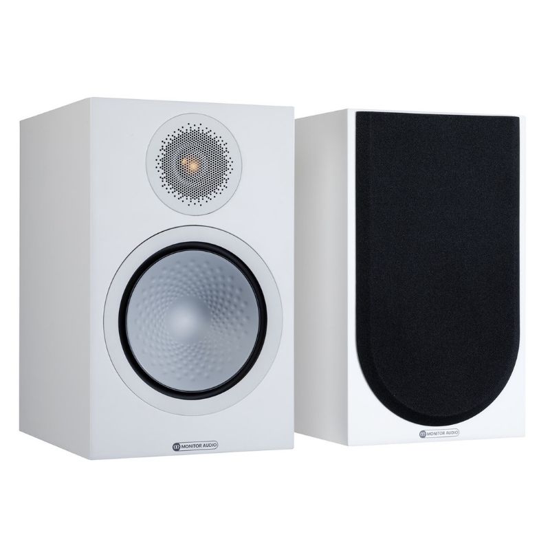 Monitor Audio Silver 100 7G Bookshelf Speakers (Satin White)