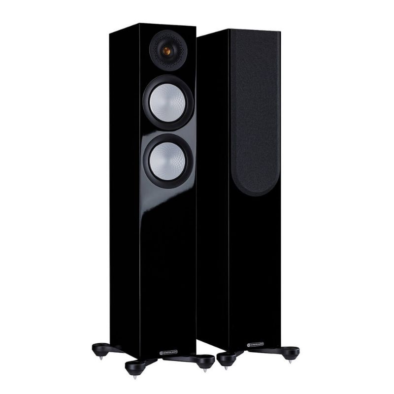 Monitor Audio Silver 200 7G Floorstanding Speakers (Black Gloss)
