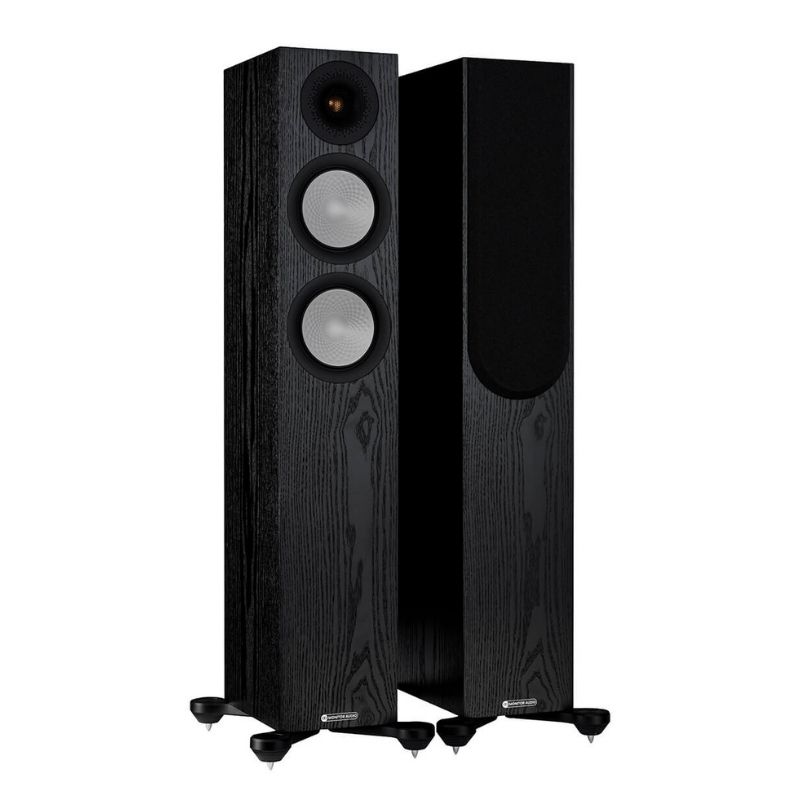 Monitor Audio Silver 200 7G Floorstanding Speakers (Black Oak)