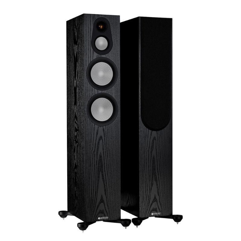 Monitor Audio Silver 300 7G Floorstanding Speakers (Black Oak)
