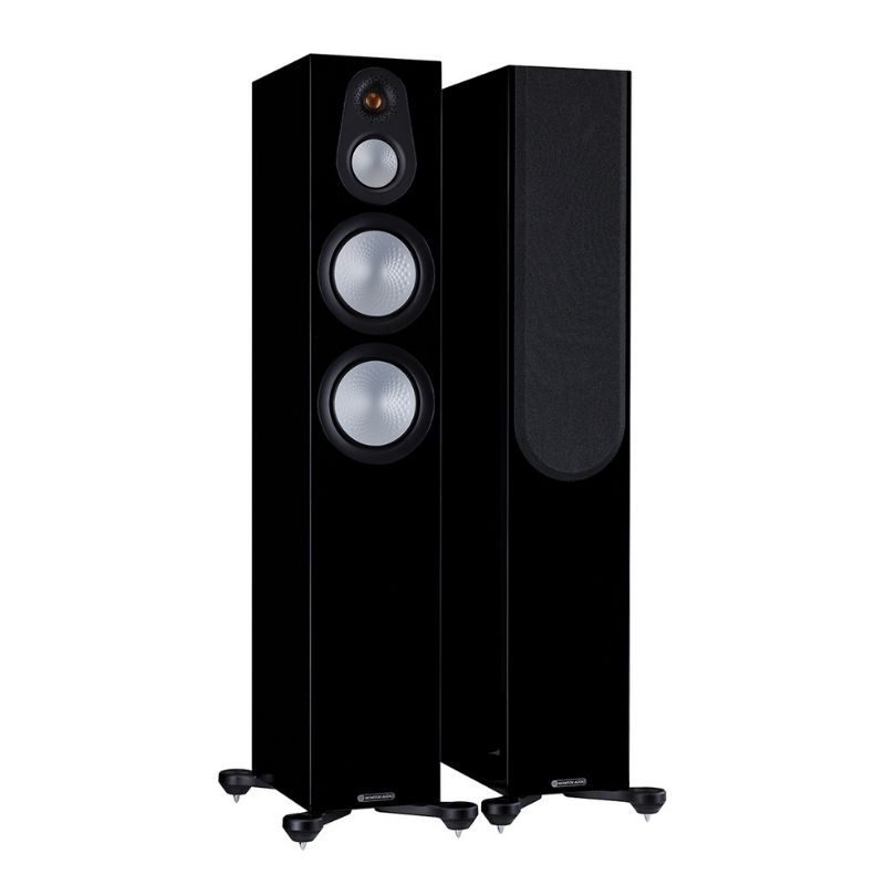 Monitor Audio Silver 300 7G Floorstanding Speakers (Black Gloss)