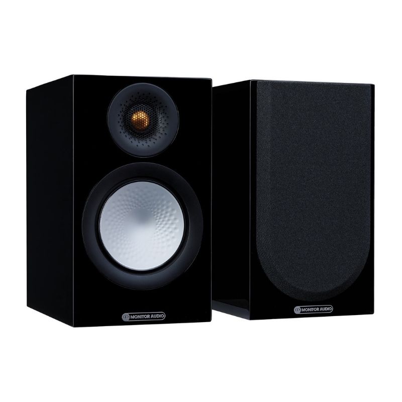 Monitor Audio Silver 50 7G Bookshelf Speakers (Black Gloss)