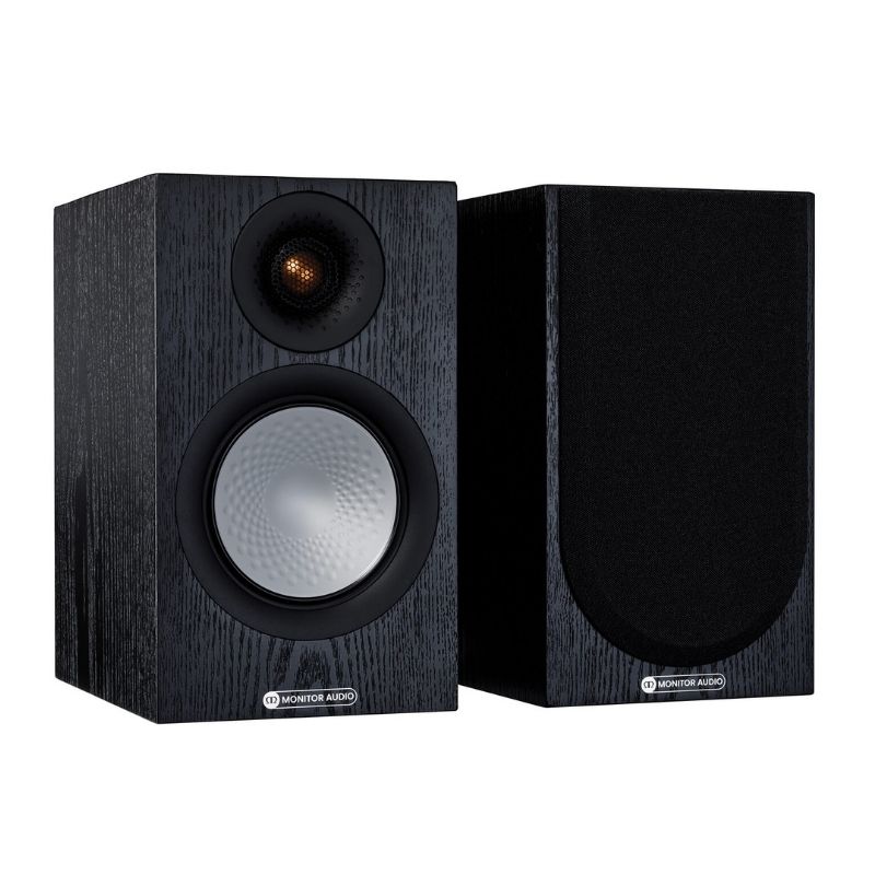 Monitor Audio Silver 50 7G Bookshelf Speakers (Black Oak)