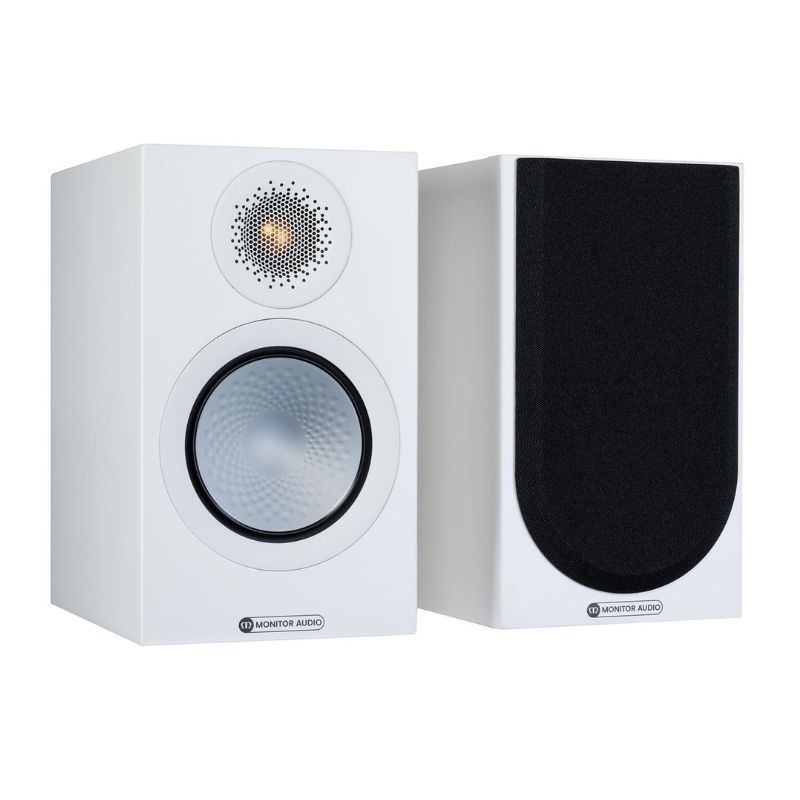 Monitor Audio Silver 50 7G Bookshelf Speakers (Satin White)