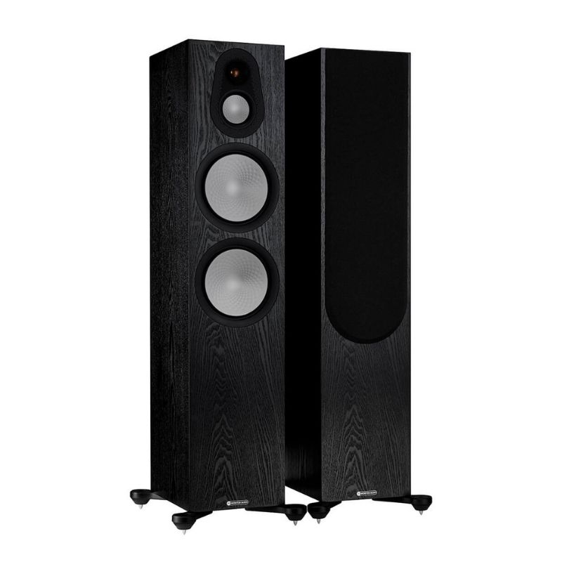 Monitor Audio Silver 500 7G Floorstanding Speakers (Black Oak)