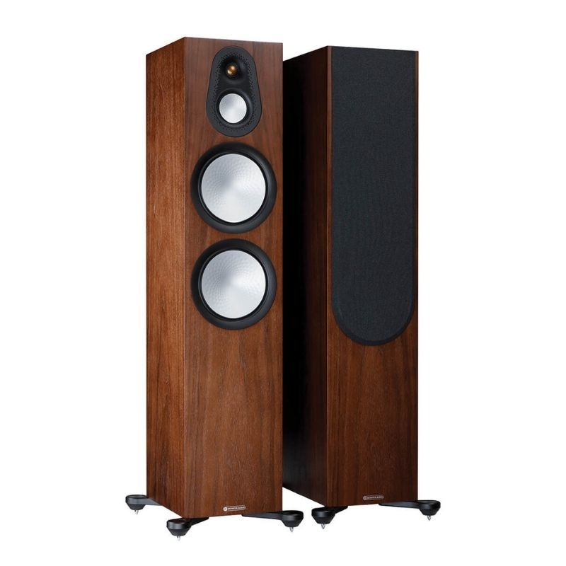 Monitor Audio Silver 500 7G Floorstanding Speakers (Walnut)
