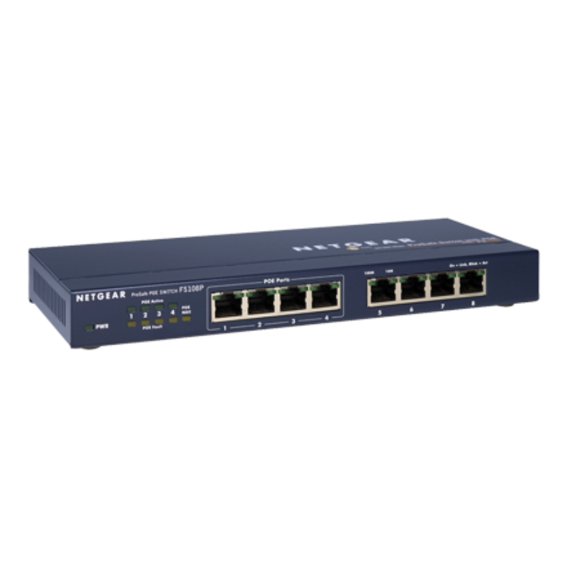 NETGEAR FS108P 8 PORT /4 POE