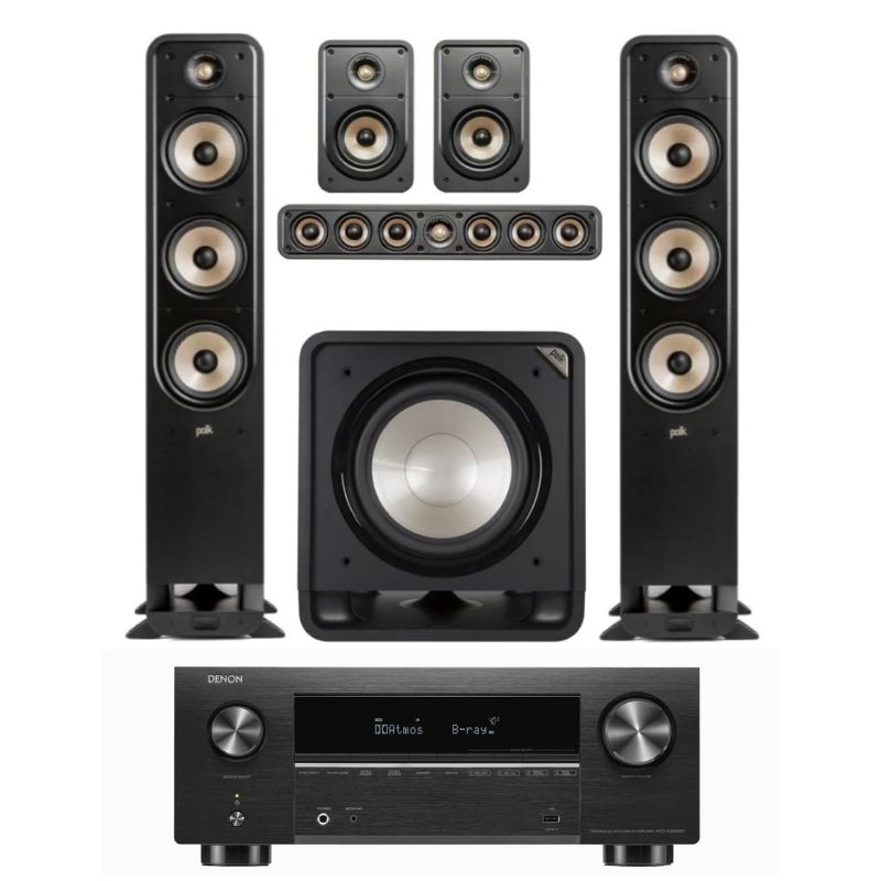 Polk Audio ES60 5.1 Home Theatre System with Denon AVC-x3800H Amplifier