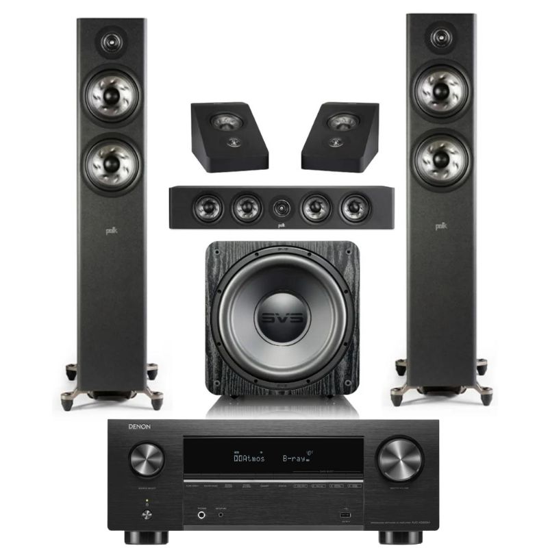 Polk Reserve R600 5.1 Home Theatre System plus Denon AVC-x3800H Amplifier
