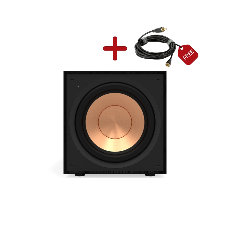 Klipsch R101SW Subwoofer + FREE Subwoofer Cable Valued At R500