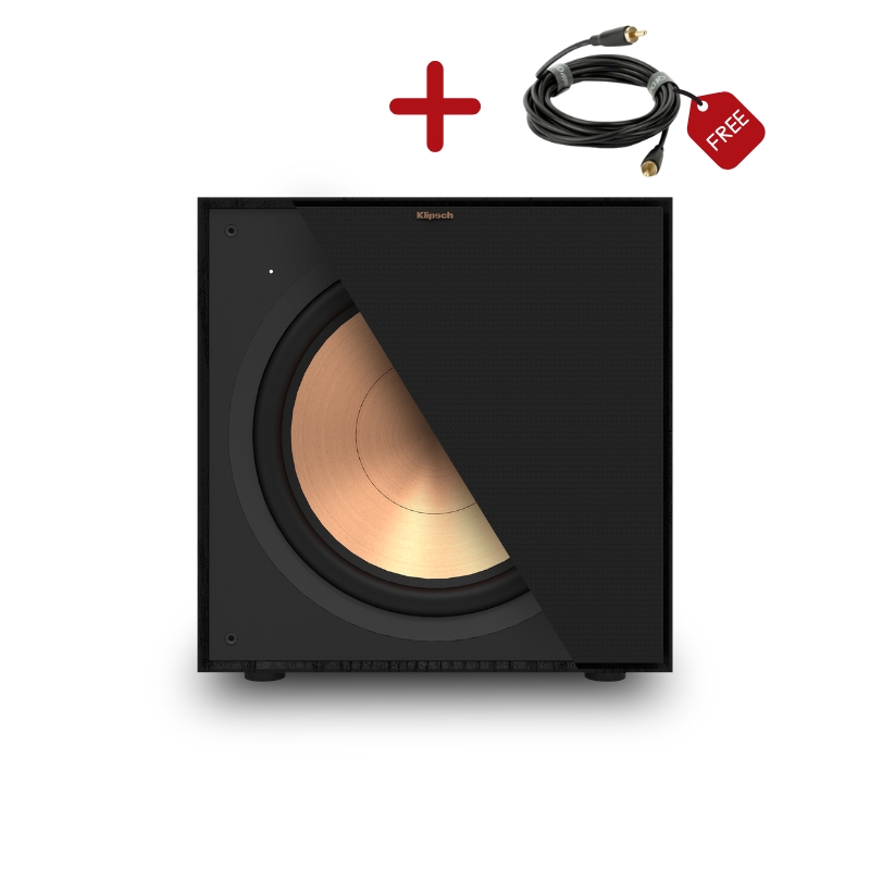 Klipsch R121SW Subwoofer + FREE Subwoofer Cable Valued At R500