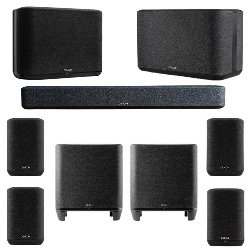 Denon Home Ultimate: Dolby Atmos Wireless Home Theatre 5.2.2 & 2 Zone Multiroom Audio