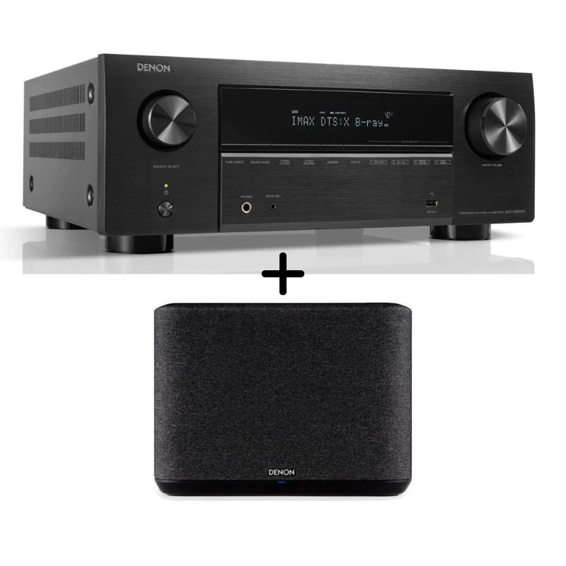 Denon AVC-x3800H AMplifier Plus Denon Home 250 Speaker