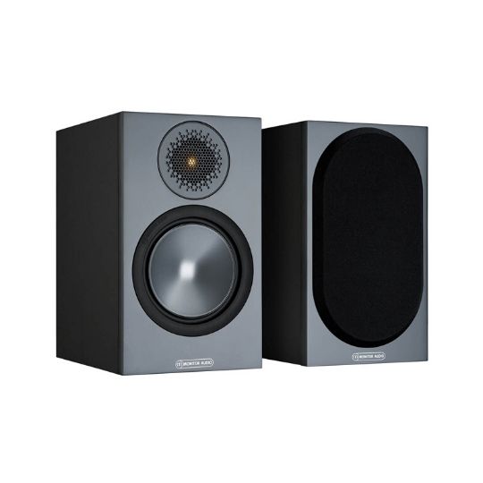 Monitor Audio Bronze 50 Bookshelf Speakers 6G Pair (Black)